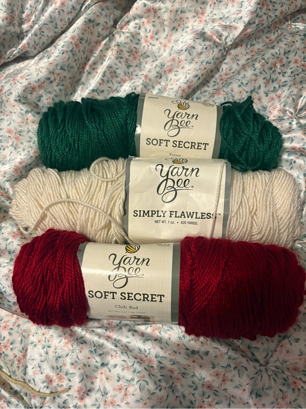 Women's Sweater - Forest Green, Cream & Chili Red Colorblock